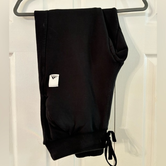 ADIDAS Women's Black Lounge Fleece Sweatshirt and Joggers Set Size XS - Picture 5 of 14